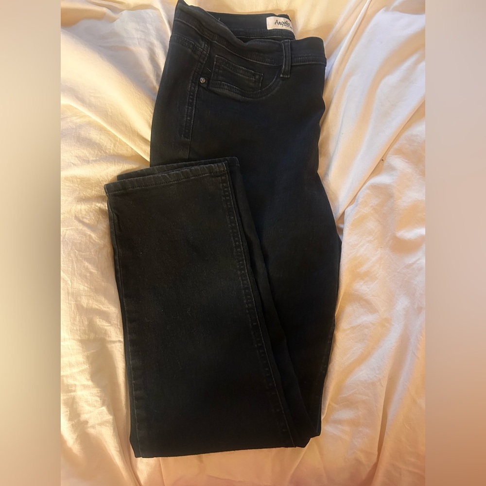 Angels Black Skinny Women's Pants